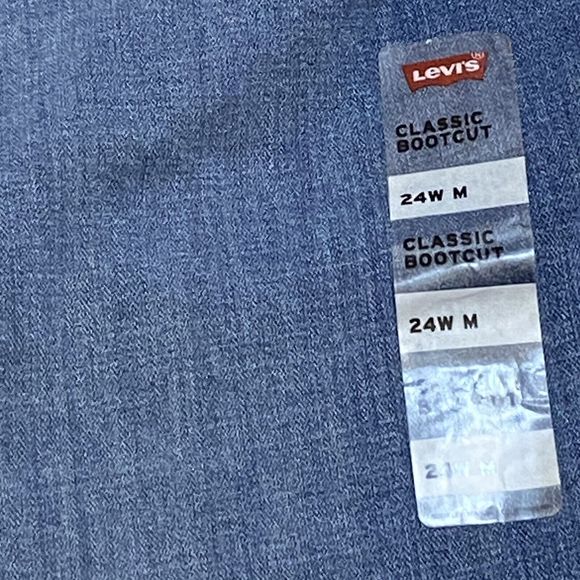 NWT Levi's Classic Bootcut Mid Rise Jeans Blue Denim Med Wash Plus Size 24W - Picture 9 of 16